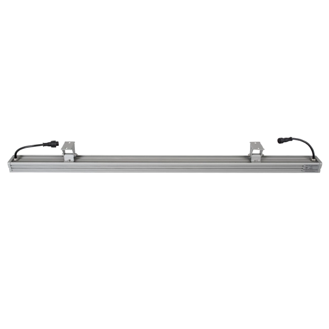 WASHERJAVIA 90557 Μπάρα Φωτισμού Wall Washer LED 48W 4080lm 5° DC 24V Αδιάβροχο IP67 Πολύχρωμο RGBW Dimmable DMX512 - Bridgelux SMD Chip - Γκρι Ανθρακί - Μ100 x Π5.2 x Υ3.6cm - 3 Χρόνια Εγγύηση - 5
