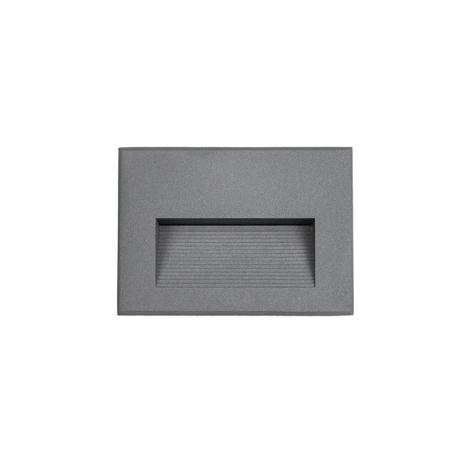 kelvo® STEPART KLV-101-0084 Μοντέρνο Χωνευτό Φωτιστικό Σκαλοπατιού - Διαδρόμου LED 6W 750lm 45° AC 220-240V Αδιάβροχο IP65 Θερμό Λευκό 2700K - Lumileds SMD Chip & TÜV SÜD Driver - Γκρι Ανθρακί Ματ - Μ11.5 x Π5.3 x Υ8.3cm / Q10.63 x 7.61cm - 5 Χρόνια Εγγύηση - 4 kelvo® STEPART KLV-101-0084 Μοντέρνο Χωνευτό Φωτιστικό Σκαλοπατιού - Διαδρόμου LED 6W 750lm 45° AC 220-240V Αδιάβροχο IP65 Θερμό Λευκό 2700K - Lumileds SMD Chip & TÜV SÜD Driver - Γκρι Ανθρακί Ματ - Μ11.5 x Π5.3 x Υ8.3cm / Q10.63 x 7.61cm - 5 Χρόνια Εγγύηση - 4