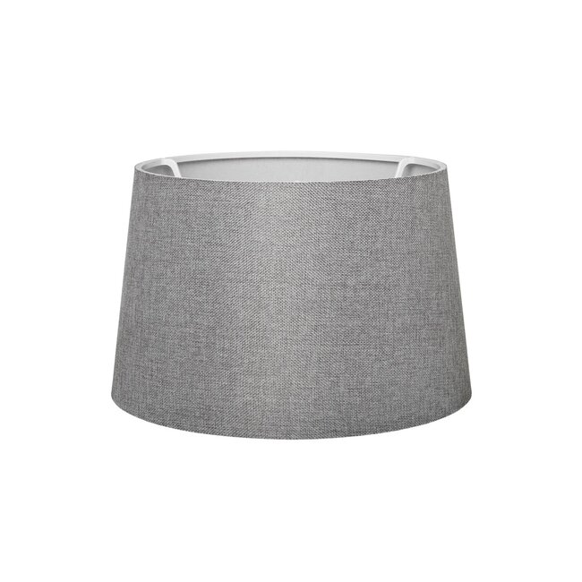COVER 203-0264 Μοντέρνο Φωτιστικό Καπέλο Γκρί Ύφασμα - Μ38 x Π38 x Υ30cm