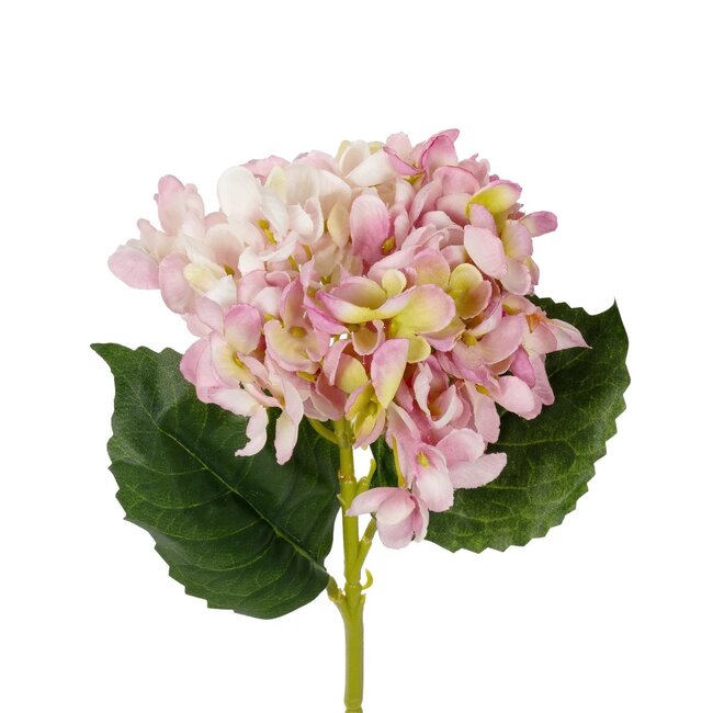 Artificial Garden LIGHT PINK HYDRANGEA BRANCH 21144 Τεχνητό Διακοσμητικό Κλαδί Ροζ Ορτανσία Y47cm
