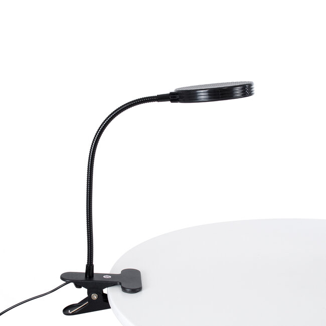 79649 Grow Light Hydro Spectrum LED Φωτιστικό Ανάπτυξης Υδροπονικών Φυτών Γλάστρας με 1 Κινούμενη Κεφαλή & Βάση Clip SMD 2835 5W 160° DC 5V IP20 με Dimmer & Timer Εσωτερικού Χώρου για Κάλυψη Επιφάνειας 0.6m x 0.6m Πλήρους Φάσματος Φωτισμού - 5