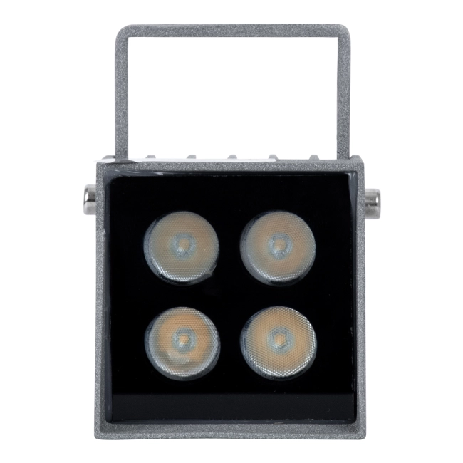 SPOT-JENA 90635 Σποτ Φωτισμου Wall Washer LED 8W 880lm 30° AC 220-240V Αδιάβροχο IP65 Μ8.5 x Π7.3 x Υ9.5cm Θερμό Λευκό 3000K - Γκρι Ανθρακί - 3 Years Warranty