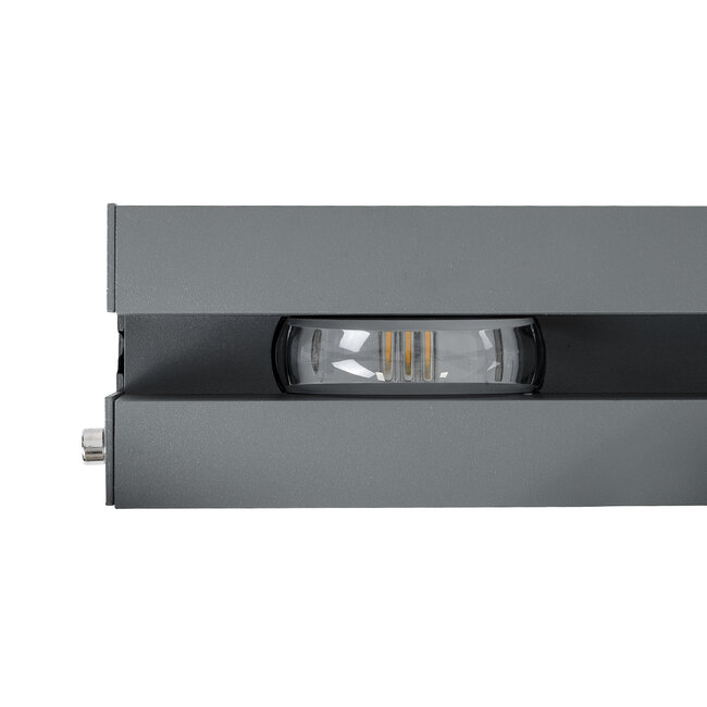  WINDOWARTE 90722 Φωτιστικό Ανάδειξης Παραθύρων LED 36W 3060lm 8° x 180° DC 24V Αδιάβροχο IP67 Ultra Θερμό Λευκό 2200K Dimmable - CREE XPE Chip - Γκρι Ανθρακί - Μ25 x Π7 x Υ4.5cm - 3 Χρόνια Εγγύηση - 9