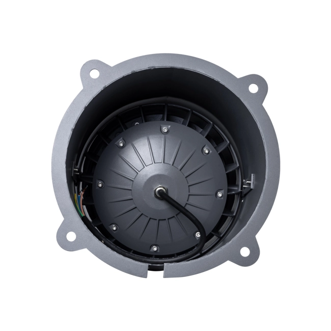 FLOOD-MILO 90737 Κινούμενος Προβολέας - Σποτ Φωτισμού Wall Washer για Φωτισμό Κτιρίων LED 24W 2160lm 10° AC 220-240V Αδιάβροχο IP67 Φ22 x Υ30cm Θερμό Λευκό 2700K - Γκρι Ανθρακί - 3 Χρόνια Εγγύηση - 7