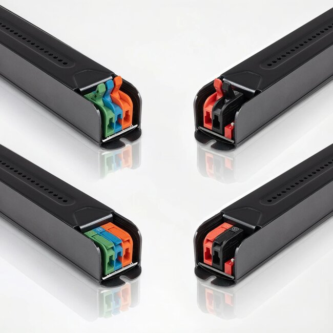 kelvo® PULSE KLV-107-0003 Ultra Slim Τροφοδοτικό/Μετασχηματιστής Class I PELV 100W 4.1A AC 220-240V σε DC 24V IP20 - Γκρι Ανθρακί Ματ - Μ23 x Π2.6 x Υ2.4cm - 5 Χρόνια Εγγύηση - 6
