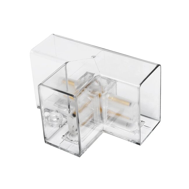 HEXON GLB-101-0091 Σύνδεσμος T AC 220-240V IP20 - Διάφανο - Μ7 x Π4.5 x Υ4cm