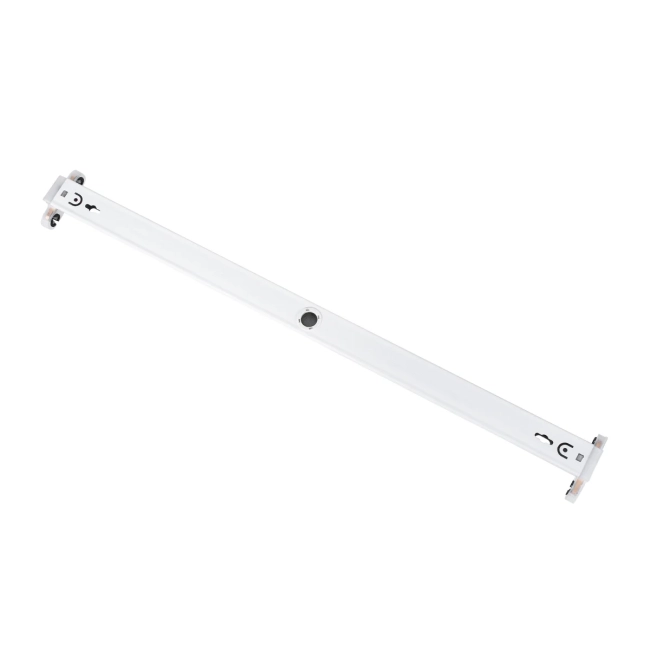 TUBATO 60151 Μεταλλικό Σκαφάκι για 2 x Λάμπες 60CM T8 G13 LED AC 220-240V IP20 Μ60 x Π7.2 x Υ4cm TUBATO 60151 Μεταλλικό Σκαφάκι για 2 x Λάμπες 60CM T8 G13 LED AC 220-240V IP20 Μ60 x Π7.2 x Υ4cm