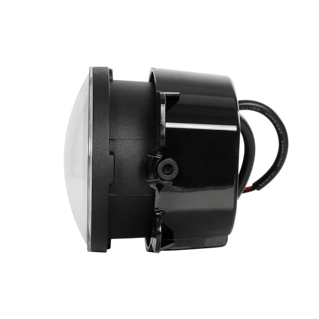 85418 Σετ 2 x Προβολείς Ομίχλης JEEP WRANGLER - MERCEDES BENZ G CLASS - LAND ROVER DEFENDER - HAMMER H1-H2 - 4 Ιντσών με Ring Light DRL LED CREE CXB COB 100W 7500lm DC 12V Αδιάβροχοι IP66 Ψυχρό Λευκό 6000K
