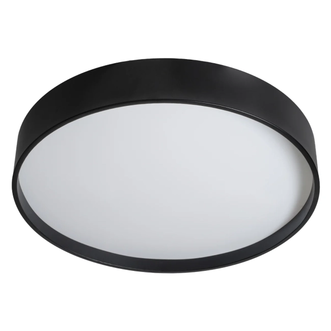 NARNIA 61259 Μοντέρνο Φωτιστικό Οροφής LED 100W 10000lm 120° AC 220-240V IP20 Ρυθμιζόμενο Λευκό CCT με Χειριστήριο από 2700K έως 6000K Dimmable - Lumileds SMD Chip - Μαύρο Ματ - Μ60 x Π60 x Υ10cm - 3 Χρόνια Εγγύηση - 3