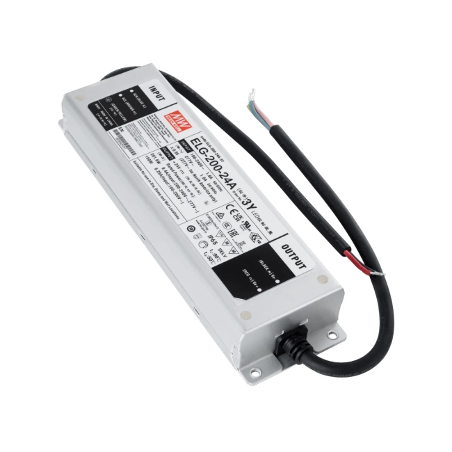 MEANWELL-ELG200-24A 90789 Τροφοδοτικό/Μετασχηματιστής Class I SELV 200W 8.4A AC 220-240V σε DC 24V Αδιάβροχο IP65 - Ρυθμιζόμενo από DC 22.4V έως DC 25.6V - Ασημί - Μ24.4 x Π7.1 x Υ3.8cm - 3 Χρόνια Εγγύηση MEANWELL-ELG200-24A 90789 Τροφοδοτικό/Μετασχηματιστής Class I SELV 200W 8.4A AC 220-240V σε DC 24V Αδιάβροχο IP65 - Ρυθμιζόμενo από DC 22.4V έως DC 25.6V - Ασημί - Μ24.4 x Π7.1 x Υ3.8cm - 3 Χρόνια Εγγύηση