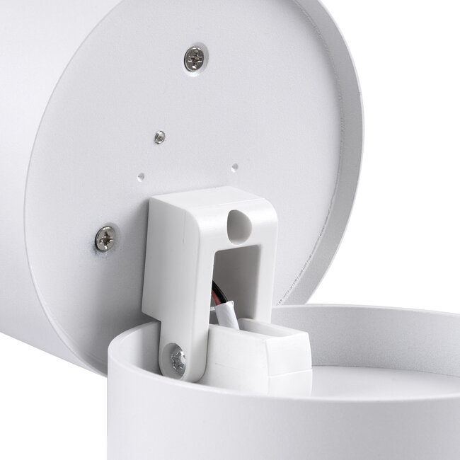 OMEGA-S 60298 Επιφανειακό LED Spot Downlight Φ10cm 12W 1560lm 36° AC 220-240V IP20 Φ10 x Υ10.5cm - Στρόγγυλο - Λευκό - Φυσικό Λευκό 4500K - Bridgelux COB - 5 Years Warranty - 10