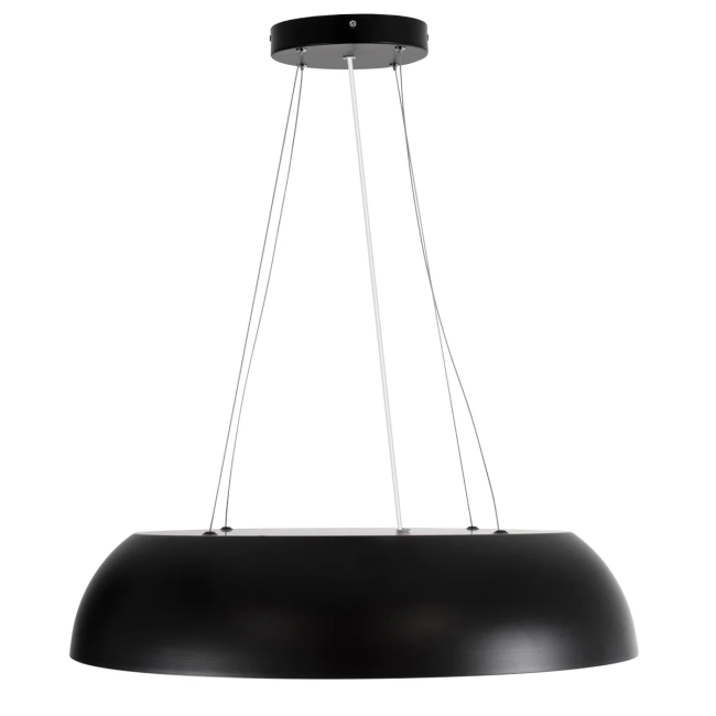 ANATOLIA 61269 Μοντέρνο Κρεμαστό Φωτιστικό Οροφής LED 75W 8625lm 120° AC 220-240V IP20 Ρυθμιζόμενο Λευκό CCT με Χειριστήριο από 2700K έως 6000K Dimmable - Lumileds SMD Chip - Μαύρο Ματ - Μ60 x Π60 x Υ12.5cm - 3 Χρόνια Εγγύηση - 3