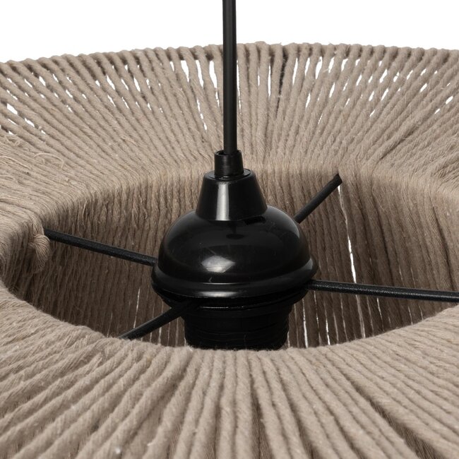 ZYLINDER 205-0022 Boho Κρεμαστό Φωτιστικό Οροφής με Ντουί 1 x E27 AC 220-240V IP20 - Μπεζ - M50 x Π50 x Υ32cm - 8