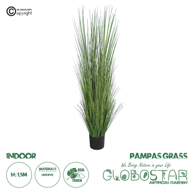 Artificial Garden PAMPAS GRASS 20071 Τεχνητό Διακοσμητικό Φυτό Γρασίδι της Πάμπας Υ150cm