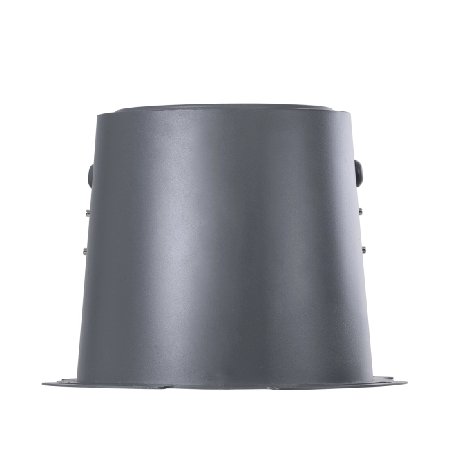 FLOOD-MILO 90741 Κινούμενος Προβολέας - Σποτ Φωτισμού Wall Washer για Φωτισμό Κτιρίων LED 48W 4560lm 10° AC 220-240V Αδιάβροχο IP67 Φ26 x Υ30cm Φυσικό Λευκό 4500K - Γκρι Ανθρακί - 3 Χρόνια Εγγύηση