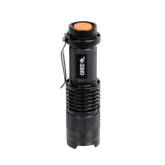 79020 Φορητός Φακός Χειρός CREE LED 6W 480lm - Ψυχρό Λευκό 6000K - Φ2.5 x Υ9.2cm - 4
