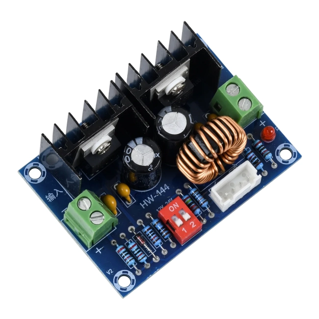 CONVERTER 73115 Ρυθμιστής Τάσης με Είσοδο από DC 4V έως DC 40V & Έξοδο από DC 1.25V έως DC 36V 1 x 8A Max IP20 - Μ6 x Π4.5 x Υ2.5cm - 2 Χρόνια Εγγύηση
