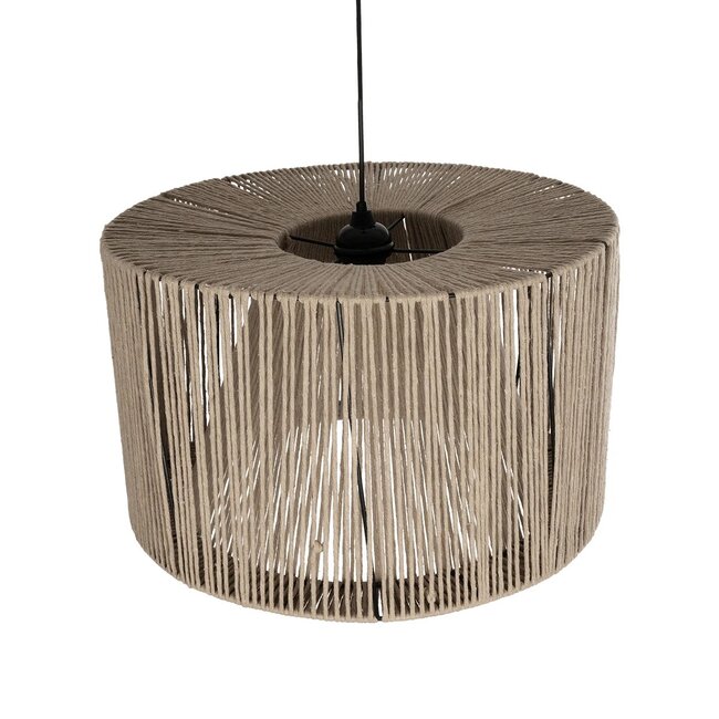 ZYLINDER 205-0022 Boho Κρεμαστό Φωτιστικό Οροφής με Ντουί 1 x E27 AC 220-240V IP20 - Μπεζ - M50 x Π50 x Υ32cm - 7