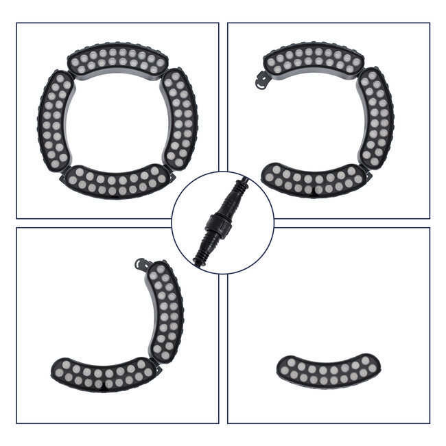 TREELIGHT-KINA 90231 Κυρτή Μπάρα Φωτισμού Wall Washer με Αντιθαμβωτική Γρίλια Ειδική για Φυτά - Δέντρα LED 18W 1530lm 15° DC 24V Αδιάβροχο IP65 L24.5 x W7 x H8cm Αρχιτεκτονικό Πορτοκαλί 2200K - Γκρι Ανθρακί - 3 Years Warranty - 9