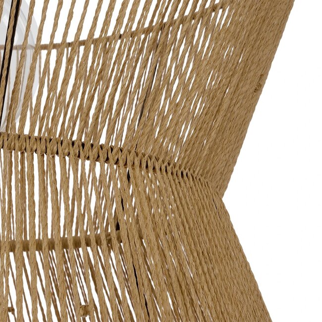UPCONE 205-0056 Boho Κρεμαστό Φωτιστικό Οροφής με Ντουί 1 x E27 AC 220-240V IP20 - Μπεζ - M50 x Π50 x 43cm - 9