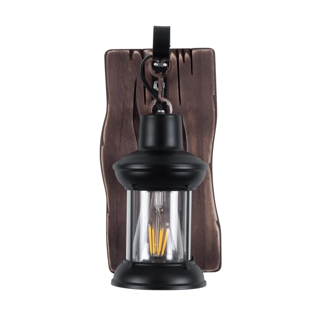 BRASRA 01204 Vintage Φωτιστικό Τοίχου - Απλίκα με Ντουί 1 x E27 AC 220-240V IP20 - Καφέ & Μαύρο - Μ15 x Π20 x Υ30cm BRASRA 01204 Vintage Φωτιστικό Τοίχου - Απλίκα με Ντουί 1 x E27 AC 220-240V IP20 - Καφέ & Μαύρο - Μ15 x Π20 x Υ30cm