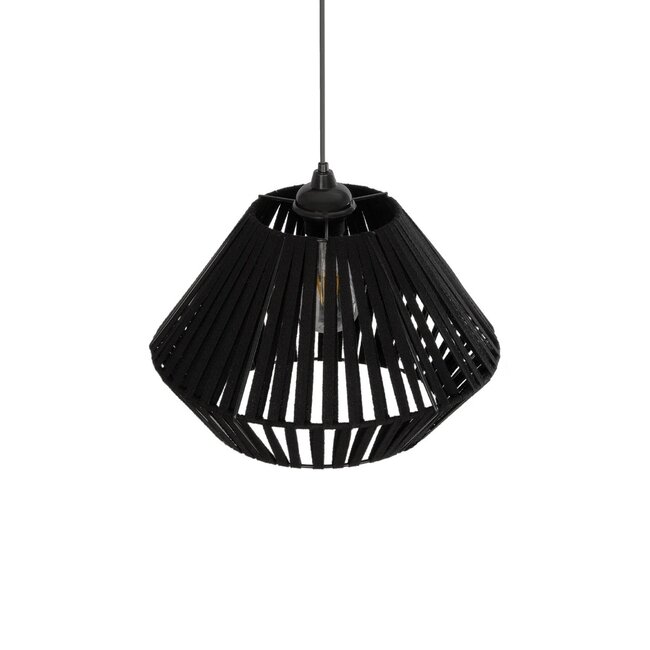 NUI 205-0061 Boho Κρεμαστό Φωτιστικό Οροφής με Ντουί 1 x E27 AC 220-240V IP20 - Μαύρο - M36 x Π36 x Υ27cm - 7 NUI 205-0061 Boho Κρεμαστό Φωτιστικό Οροφής με Ντουί 1 x E27 AC 220-240V IP20 - Μαύρο - M36 x Π36 x Υ27cm - 7