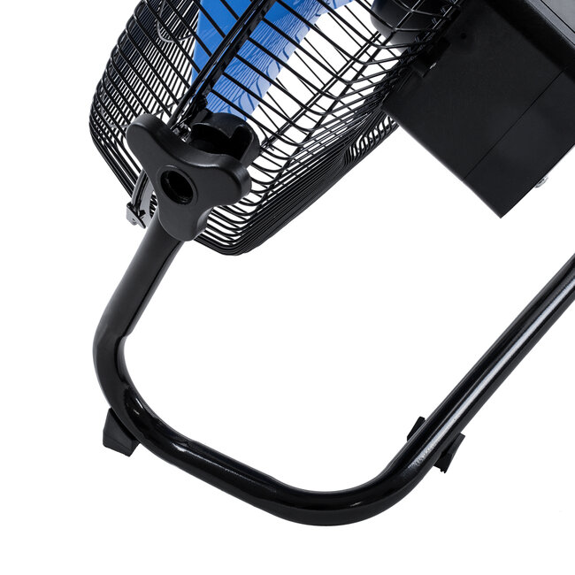 SOLARO-FAN 85351 Solar Fan Αυτόνομος Ηλιακός Επιδαπέδιος Ανεμιστήρας 25W 2 Λειτουργιών Ρεύματος με AC 220-240V ή με Φωτοβολταϊκό Panel 9V 12W & Επαναφορτιζόμενη Μπαταρία Li-ion 7.4V 4400mAh - 12 Ταχύτητες - Ενσωματωμένο USB 2.0 Charger Συσκευών - IP20 - Μ42 x Π20 x Υ35cm - Μαύρο & Μπλε -  - 7