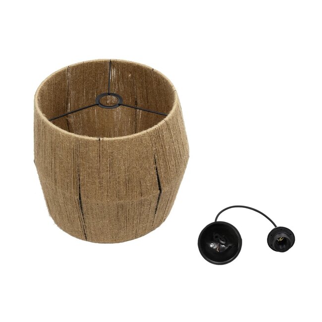 CONE 205-0057 Boho Κρεμαστό Φωτιστικό Οροφής με Ντουί 1 x E27 AC 220-240V IP20 - Μπεζ - M38 x Π38 x Υ34cm - 12 CONE 205-0057 Boho Κρεμαστό Φωτιστικό Οροφής με Ντουί 1 x E27 AC 220-240V IP20 - Μπεζ - M38 x Π38 x Υ34cm - 12