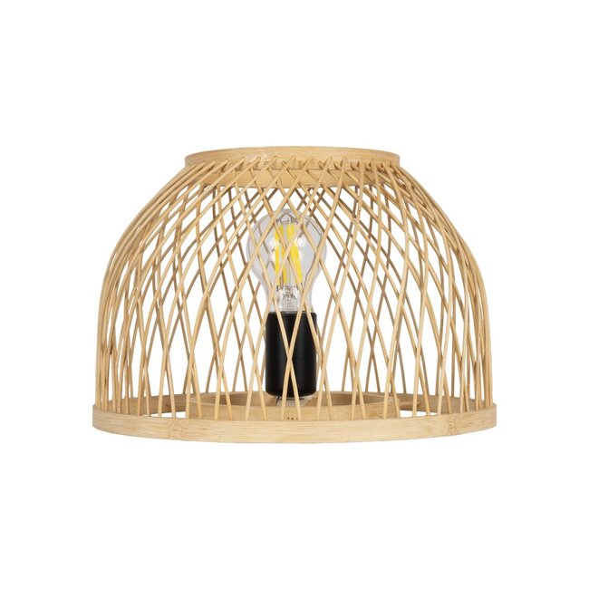 NOMAD 01998 Boho Επιτραπέζιο Φωτιστικό Πορτατίφ με Ντουί 1 x E27 AC 220-240V IP20 - Μπεζ - Μ30 x Π30 x Υ30cm - 3