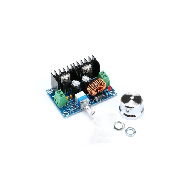 CONVERTER 73114 Ρυθμιστής Τάσης με Είσοδο από DC 4V έως DC 40V & Έξοδο από DC 1.25V έως DC 36V 1 x 8A Max IP20 - Μ6 x Π4.5 x Υ2.5cm - 2 Χρόνια Εγγύηση - 6