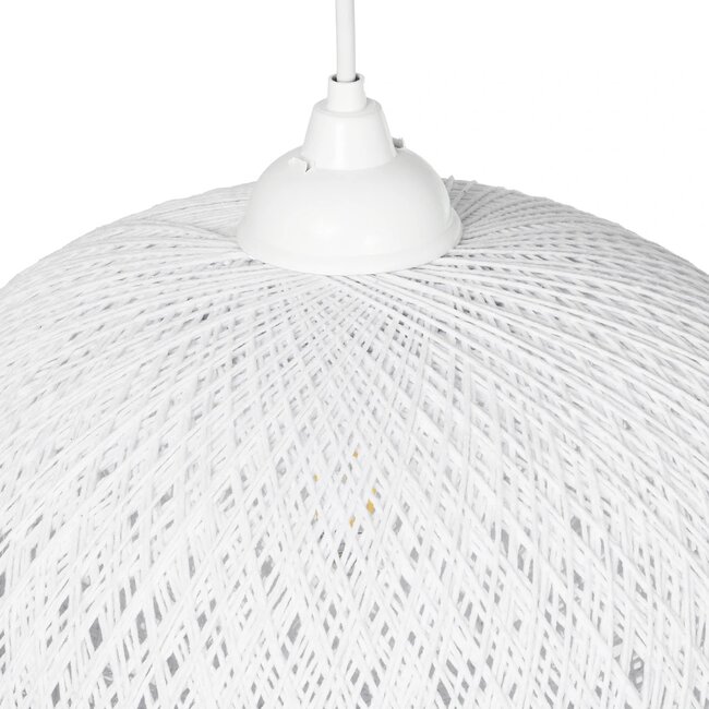 SOLEI 205-0008 Boho Κρεμαστό Φωτιστικό Οροφής με Ντουί 1 x E27 AC 220-240V IP20 - Λευκό - M30 x Π30 x Υ35cm - 8 SOLEI 205-0008 Boho Κρεμαστό Φωτιστικό Οροφής με Ντουί 1 x E27 AC 220-240V IP20 - Λευκό - M30 x Π30 x Υ35cm - 8