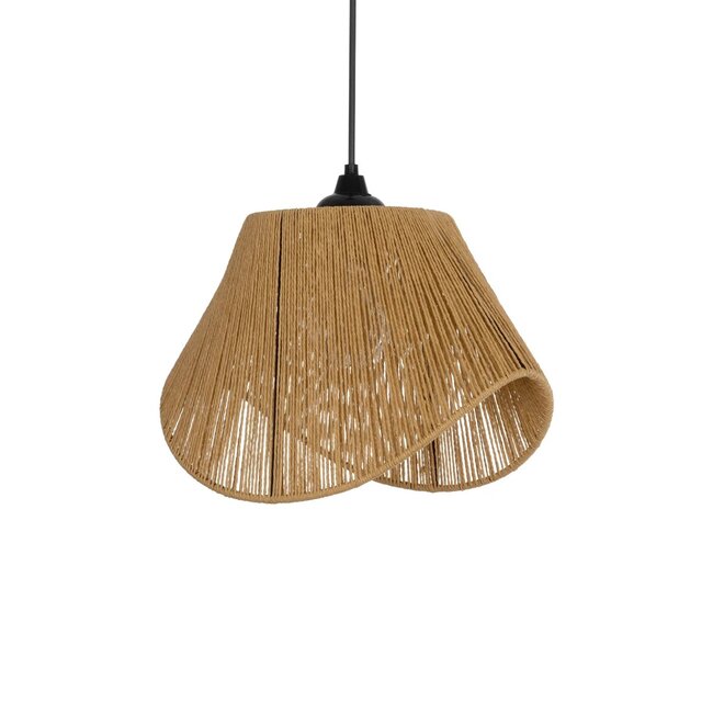 ELDA 205-0032 Boho Κρεμαστό Φωτιστικό Οροφής με Ντουί 1 x E27 AC 220-240V IP20 - Μπεζ - M32 x Π21 x Υ24cm - 5