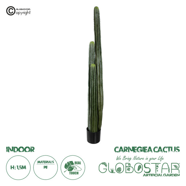Artificial Garden CARNEGIEA CACTUS 20122 Τεχνητό Διακοσμητικό Φυτό Κάκτος Σαγκουάρο Υ150cm
