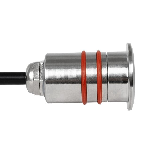 UNDERWATERDANI 999-0269 Υποβρύχιο Χωνευτό Σποτ για Σιντριβάνια/Πισίνες LED 1W 80lm 5° DC 24V Αδιάβροχο IP68 Μπλε Dimmable - Bridgelux SMD Chip - Ανοξείδωτο Ατσάλι SS304 - Μ3 x Π3 x Υ5cm / Q2cm - 3 Χρόνια Εγγύηση - 5