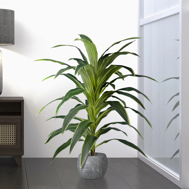 Artificial Garden BRAZILIAN IRON 20020 Τεχνητό Διακοσμητικό Φυτό Αρωματική Δράκαινα Υ140cm - 5