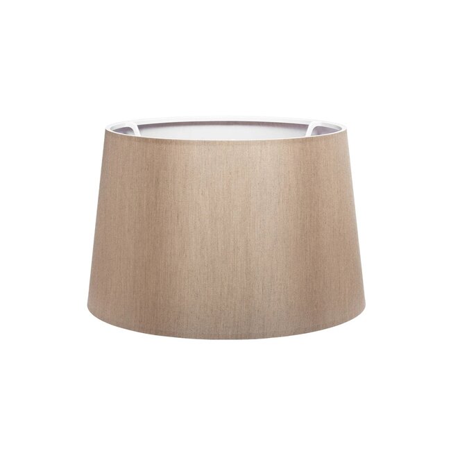 COVER 203-0267 Μοντέρνο Φωτιστικό Καπέλο Καφέ Ύφασμα - Μ38 x Π38 x Υ30cm