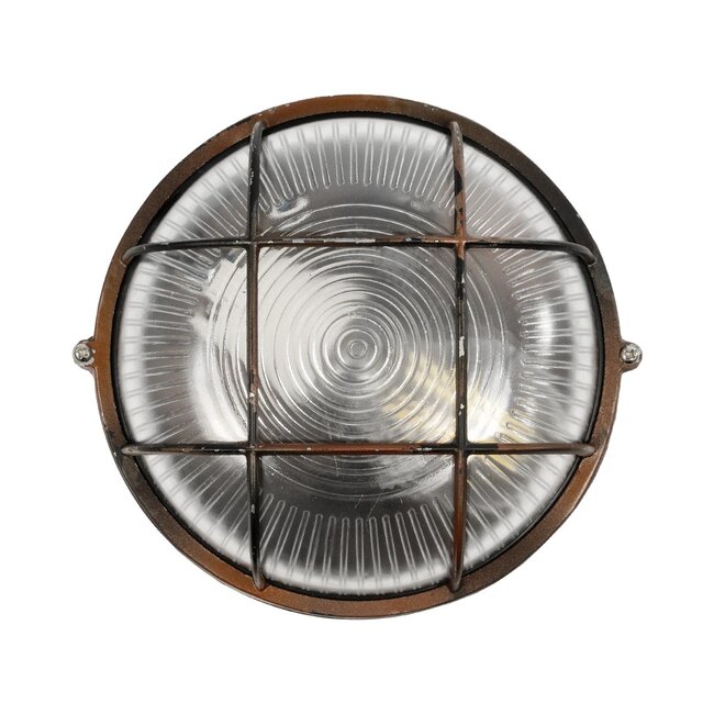 BOATLIGHT 61623 Vintage Φωτιστικό Καραβοχελώνα Τοίχου & Οροφής με Ντουί 1 x E27 AC 220-240V Αδιάβροχο IP65 - Χάλκινο Παλαιωμένο Εφέ Σκουριάς Ματ - Μ17.5 x Π17.5 x Υ9cm BOATLIGHT 61623 Vintage Φωτιστικό Καραβοχελώνα Τοίχου & Οροφής με Ντουί 1 x E27 AC 220-240V Αδιάβροχο IP65 - Χάλκινο Παλαιωμένο Εφέ Σκουριάς Ματ - Μ17.5 x Π17.5 x Υ9cm