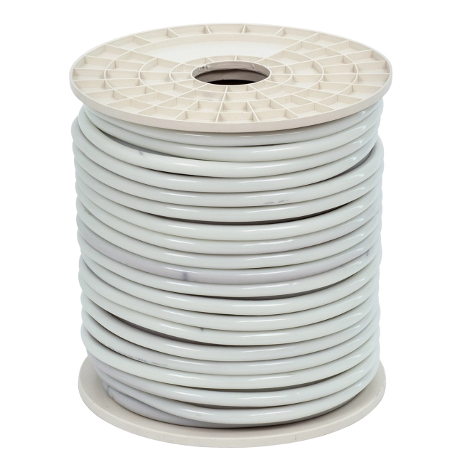 70592 TUBE 360° Degree Neon Flex Epistar LED SMD 2835 1m 12W/m 120LED/m 1248lm/m 360° DC 230V Αδιάβροχη IP68 Θερμό Λευκό 3000K Dimmable - 3