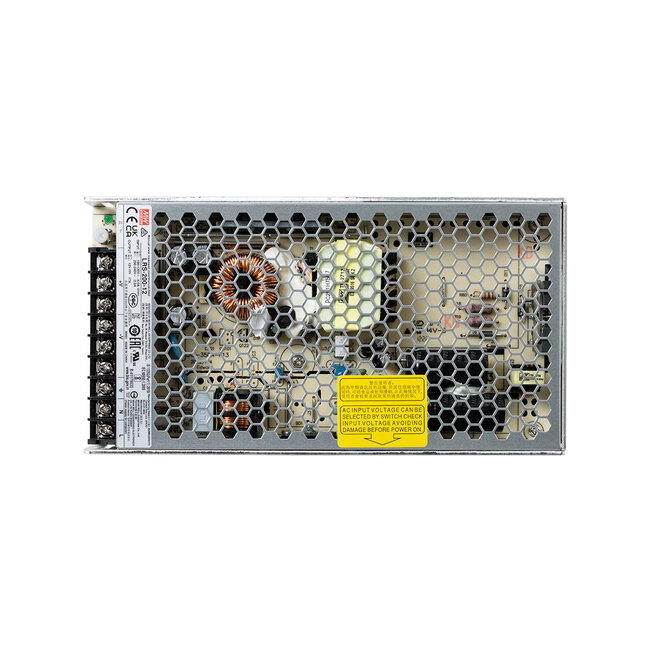 LRS-200-12 90782 MEANWELL Ρυθμιζόμενο Μεταλλικό Τροφοδοτικό PELV για Προϊόντα LED 200W 17A - AC 220-240V σε DC 12V - Ρυθμιζόμενο από 10.2VDC έως 13.8VDC - IP20 Μ21.5 x Π11.5 x Υ3cm - 3 Years Warranty - 6