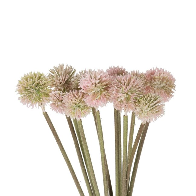 Artificial Garden PALE PINK DANDELION BOUQET 21361 Τεχνητό Διακοσμητικό Ταραξάκο Μπουκέτο Y54cm