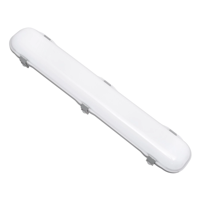 60170 LED Γραμμικό Βιομηχανικό Φωτιστικό Tri-Proof 60cm 24W 2785lm 120° AC 220-240V Αδιάβροχο IP65 Μ60 x Π10.5 x Υ8cm Ψυχρό Λευκό 6000K - 3 Χρόνια Εγγύηση