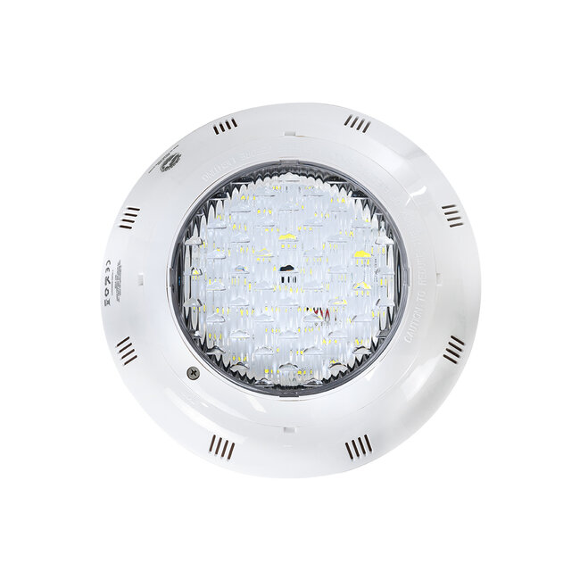 POOLETI 61538 PRO Φωτιστικό Πισίνας LED 25W 2125lm 120° AC/DC 12V Αδιάβροχο IP68 IK06 Tempered Glass Φ30 x Υ6.5cm Ψυχρό Λευκό 6000K - Bridgelux Chip - 2 Meter VDE Certified Cable - 3 Years Warranty