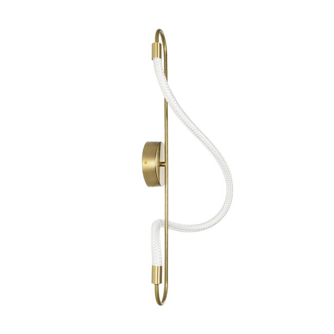 kelvoGLOW 61683 Μοντέρνο Φωτιστικό Τοίχου - Απλίκα LED 18W 1800lm 360° AC 220-240V IP20 Ρυθμιζόμενο Λευκό CCT με On/Off 2700K/4500K/6000K - Lumileds SMD Chip - Χρυσό Πλατίνα & Λευκό Νήμα - Μ30 x Π15 x Υ70cm - 3 Χρόνια Εγγύηση - 5 kelvoGLOW 61683 Μοντέρνο Φωτιστικό Τοίχου - Απλίκα LED 18W 1800lm 360° AC 220-240V IP20 Ρυθμιζόμενο Λευκό CCT με On/Off 2700K/4500K/6000K - Lumileds SMD Chip - Χρυσό Πλατίνα & Λευκό Νήμα - Μ30 x Π15 x Υ70cm - 3 Χρόνια Εγγύηση - 5