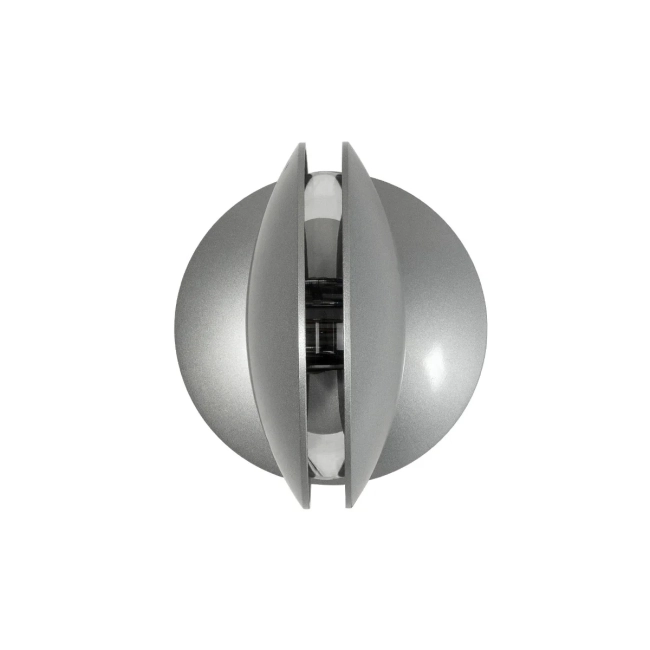  SEPTUM 93067 Μοντέρνο Φωτιστικό Τοίχου - Απλίκα LED 9W 1150lm 1° AC 220-240V IP44 Μπλε - CREE XPE Chip & TÜV SÜD Driver - Γκρι Ανθρακί Ματ - Μ12 x Π11 x Υ17cm - 5 Χρόνια Εγγύηση