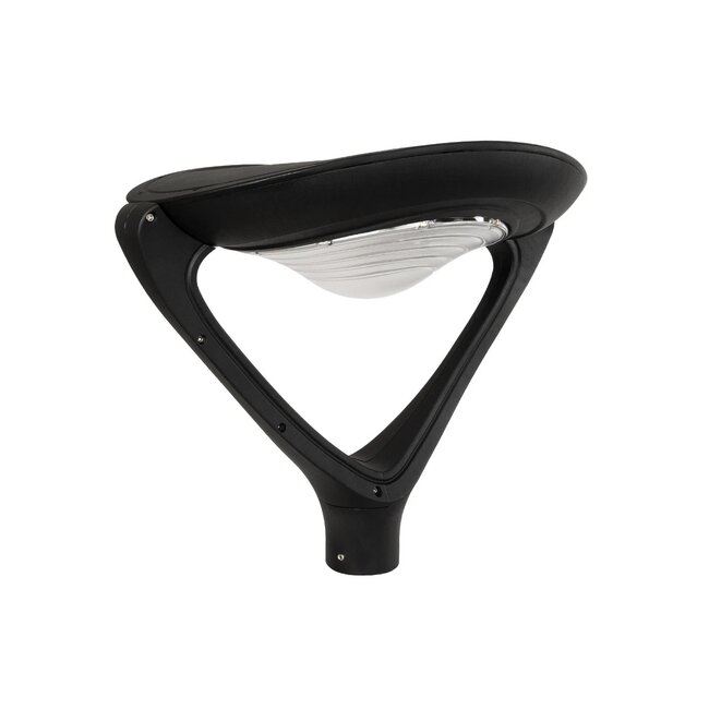 SQUARE 90507 Φωτιστικό Στύλου/Κολώνας Πλατείας/Πάρκου/Κήπου με Ασύρματο Χειριστήριο LED 20W 800lm 120° Ενσωματωμένο Φωτοβολταϊκό Panel 6V 20W & Επαναφορτιζόμενη Μπαταρία Li-ion 3.2V 20000mAh με Αισθητήρα Κίνησης-Ημέρας-Νύχτας Αδιάβροχο IP65 Θερμό Λευκό 2700K - Γκρι Ανθρακί - Μ60 x Π47 x Υ - 2