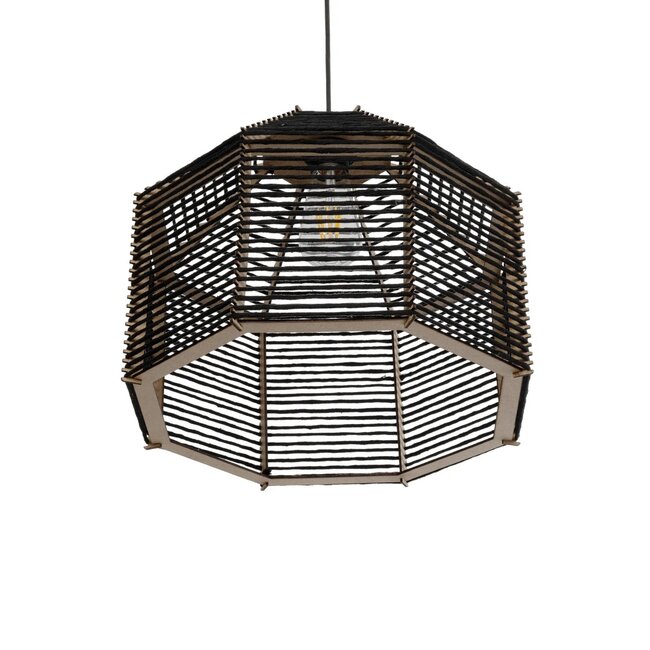VORK 205-0027 Boho Κρεμαστό Φωτιστικό Οροφής με Ντουί 1 x E27 AC 220-240V IP20 - Μαύρο - M40 x Π40 x Υ36cm - 6 VORK 205-0027 Boho Κρεμαστό Φωτιστικό Οροφής με Ντουί 1 x E27 AC 220-240V IP20 - Μαύρο - M40 x Π40 x Υ36cm - 6
