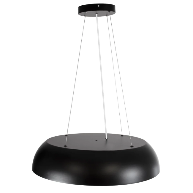ANATOLIA 61269 Μοντέρνο Κρεμαστό Φωτιστικό Οροφής LED 75W 8625lm 120° AC 220-240V IP20 Ρυθμιζόμενο Λευκό CCT με Χειριστήριο από 2700K έως 6000K Dimmable - Lumileds SMD Chip - Μαύρο Ματ - Μ60 x Π60 x Υ12.5cm - 3 Χρόνια Εγγύηση - 4