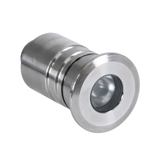 UNDERWATER-DANI 90411 Υποβρύχιο Χωνευτό Φωτιστικό Σποτ Ειδικό για Σιντριβάνια LED 1W 95lm 5° DC 24V Αδιάβροχο IP68 Φ3 x Υ5cm Φυσικό Λευκό 4500K - Ανοξείδωτο Ατσάλι - 3 Years Warranty