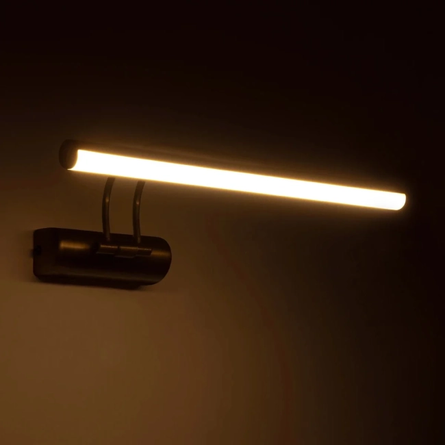 REFINE 203-0186 Φωτιστικό Τοίχου - Απλίκα LED 7W 640lm 120° AC 220-240V IP44 Θερμό Λευκό Μπρονζέ - Μ35 x Π25 x Υ9cm - 2 Xρόνια Εγγύηση - 3