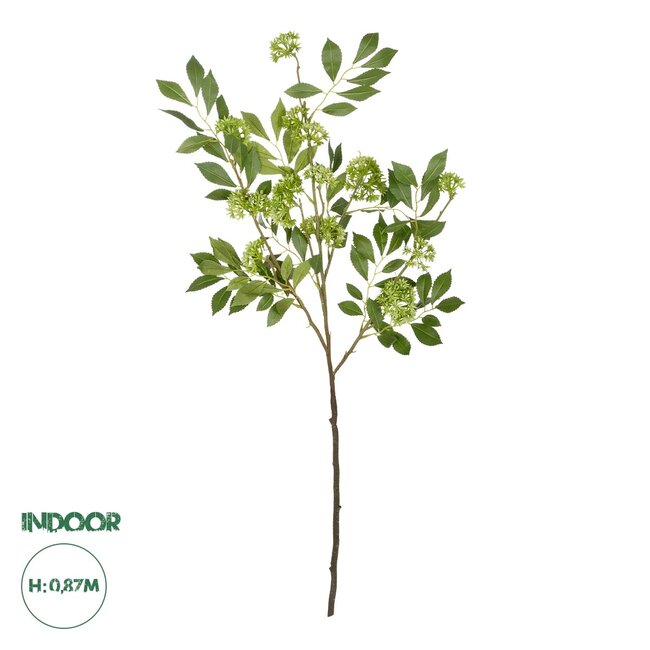 Artificial Garden GREEN EIGHT TREASURE FRUIT BRANCH 21373 Τεχνητό Διακοσμητικό Κλαδί Eight Tresure Πράσινο Y87cm